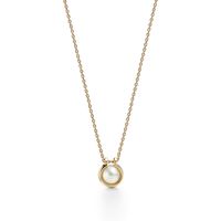 Tiffany HardWear South Sea Pearl Link Pendant in 18k Gold, 16"