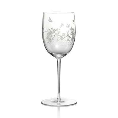 Tiffany Jardin White Wine Glass