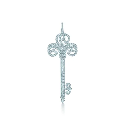 Tiffany Keys Enchant Heart Key Pendant 
