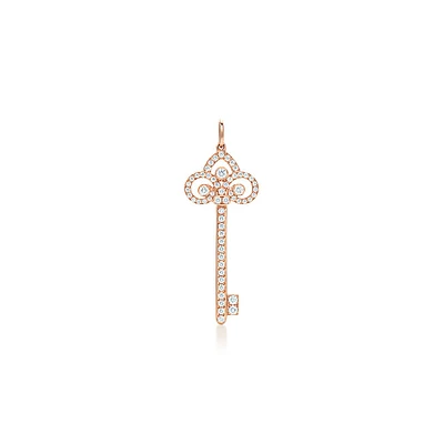 Tiffany Keys Fleur de Lis Key Pendant