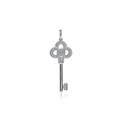 Tiffany Keys Mini Crown Key Pendant