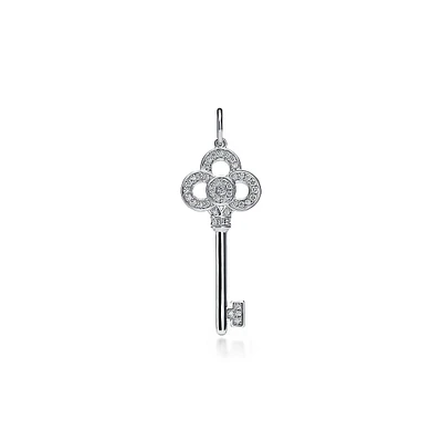 Tiffany Keys Mini Crown Key Pendant