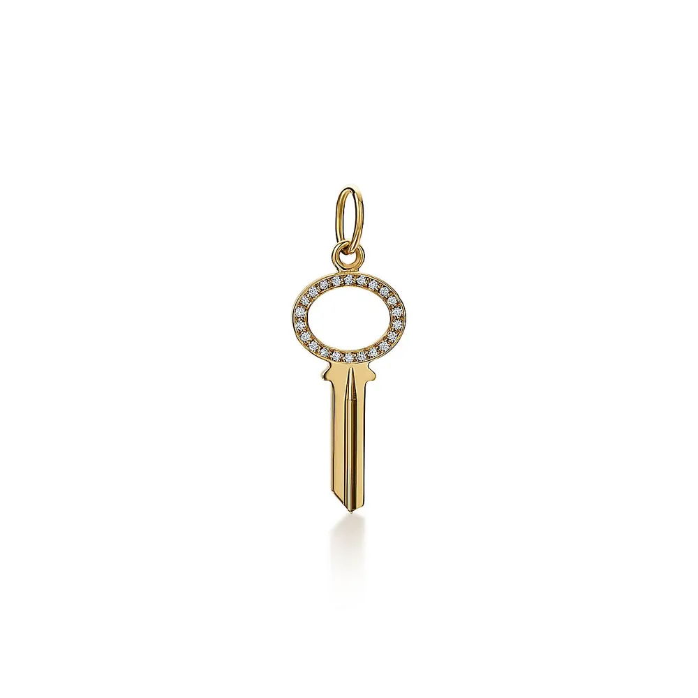 Tiffany Keys Modern Keys Open Oval Key Pendant