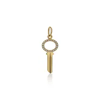 Tiffany Keys Modern Keys Open Oval Key Pendant