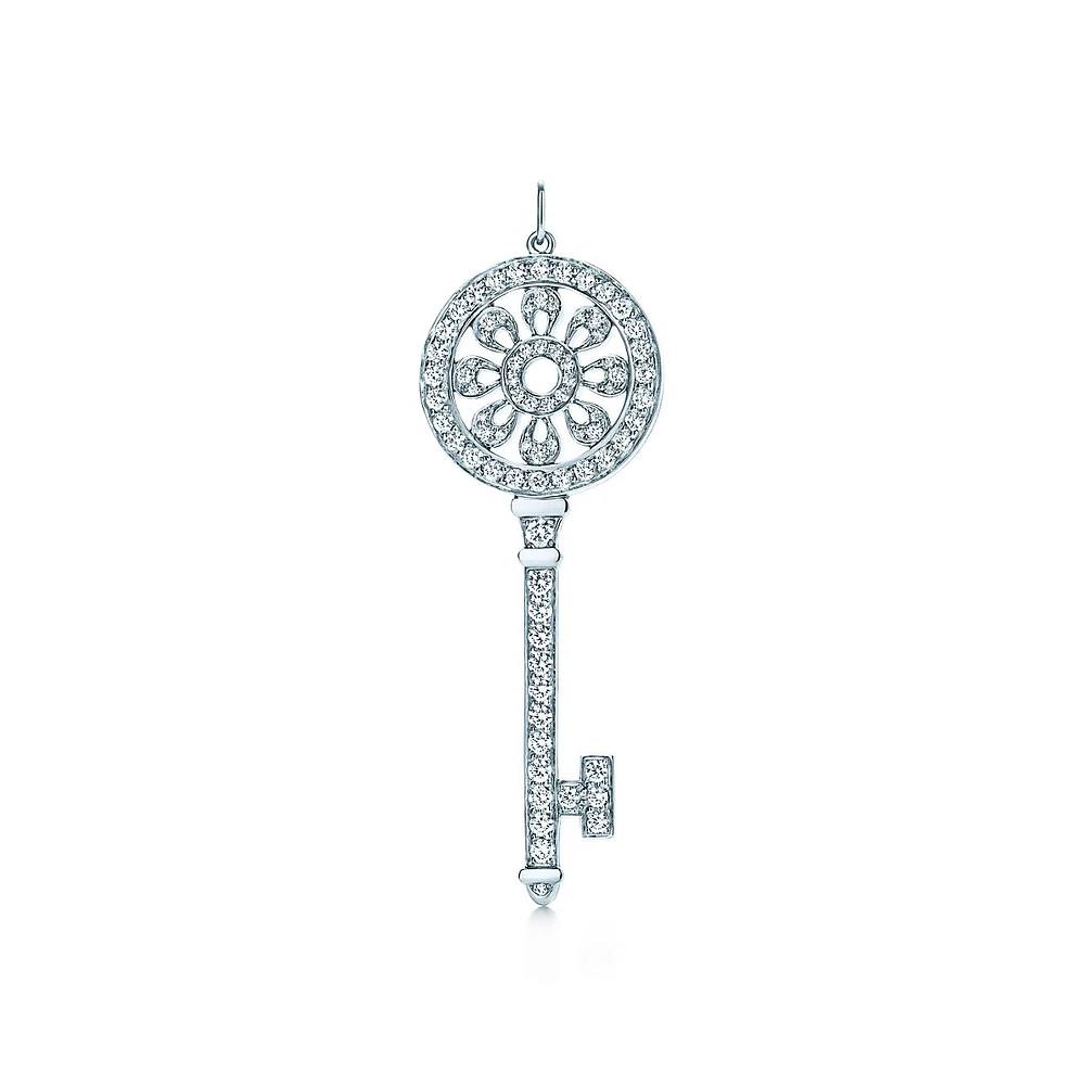 Tiffany Keys Petals Key Pendant