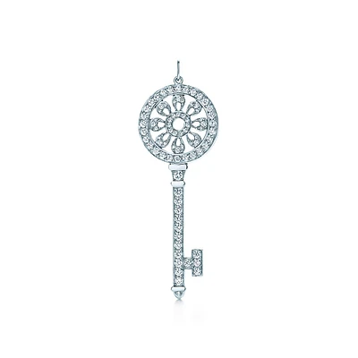Tiffany Keys Petals Key Pendant