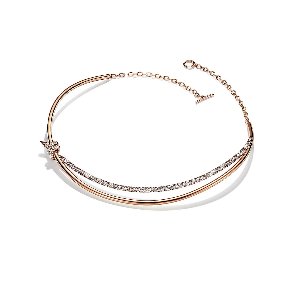 Tiffany Knot Double Row Necklace