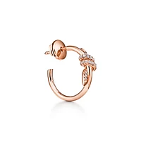 Tiffany Knot Hoop Earrings