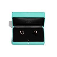 Tiffany Knot Hoop Earrings
