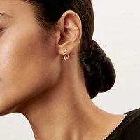 Tiffany Knot Hoop Earrings