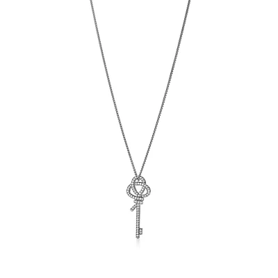Tiffany Knot Large Key Pendant