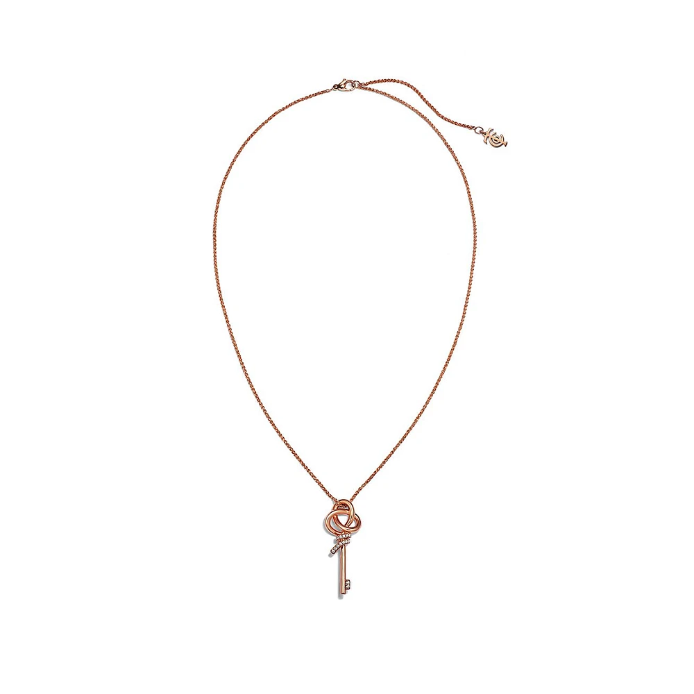 Tiffany Knot Small Key Pendant