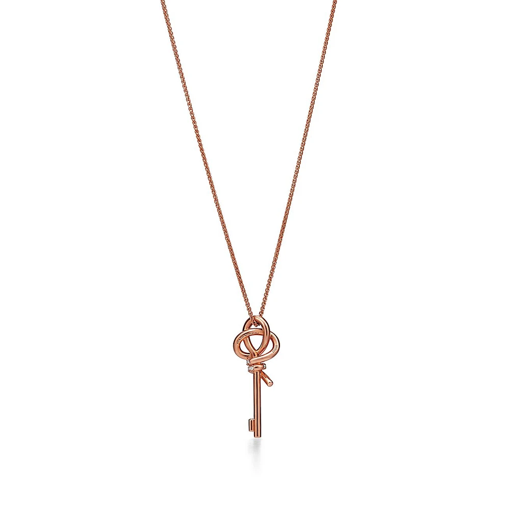 Tiffany Knot Small Key Pendant