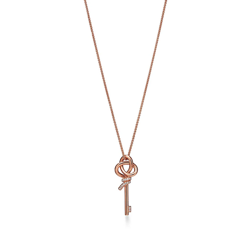Tiffany Knot Small Key Pendant