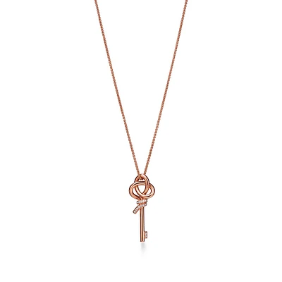 Tiffany Knot Small Key Pendant