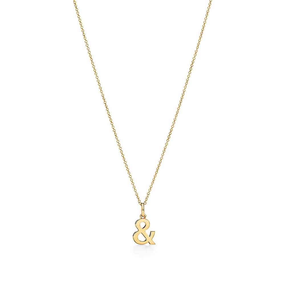 Tiffany & Love Ampersand Pendant in 18k Gold