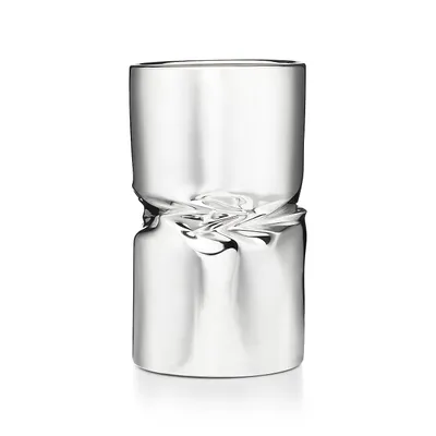 Tiffany Silver Crush Vase