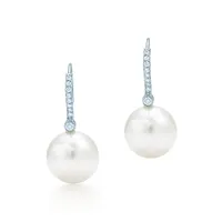 Tiffany South Sea Noble Pearl Earrings