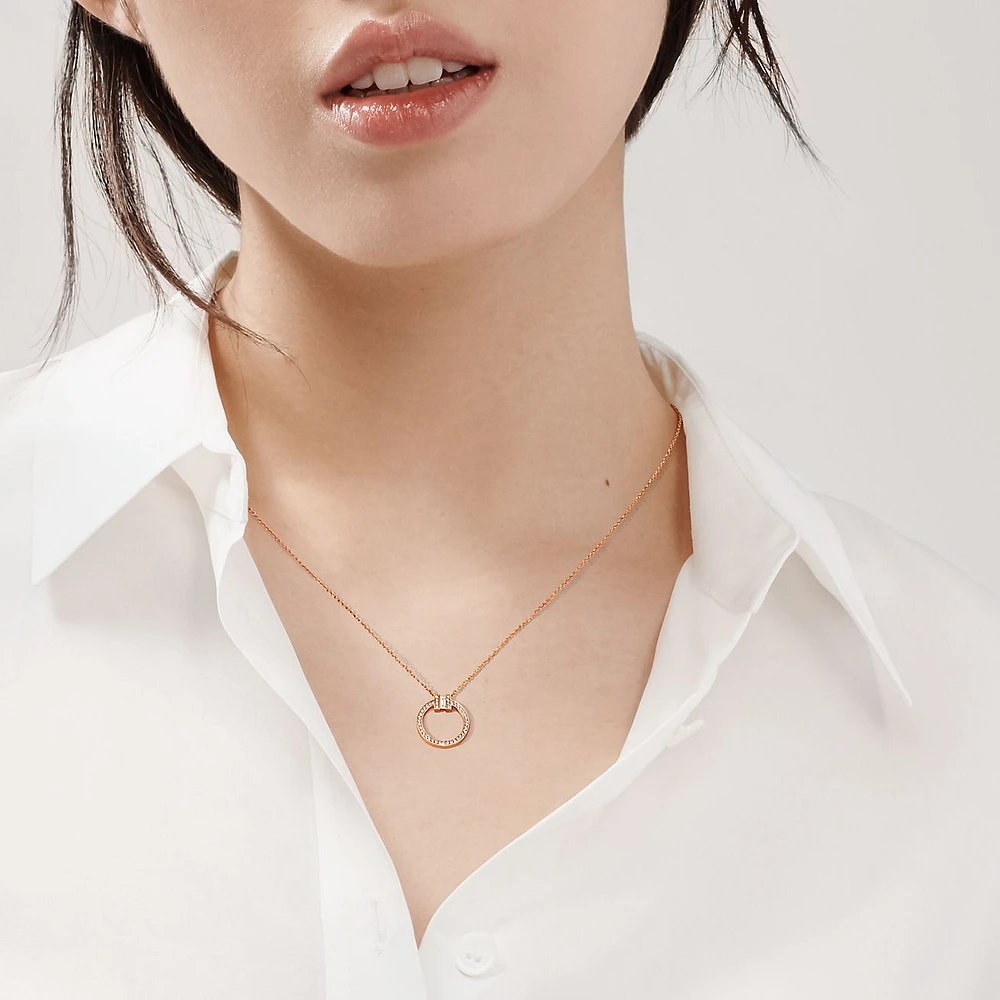 Tiffany T Diamond Pendant
