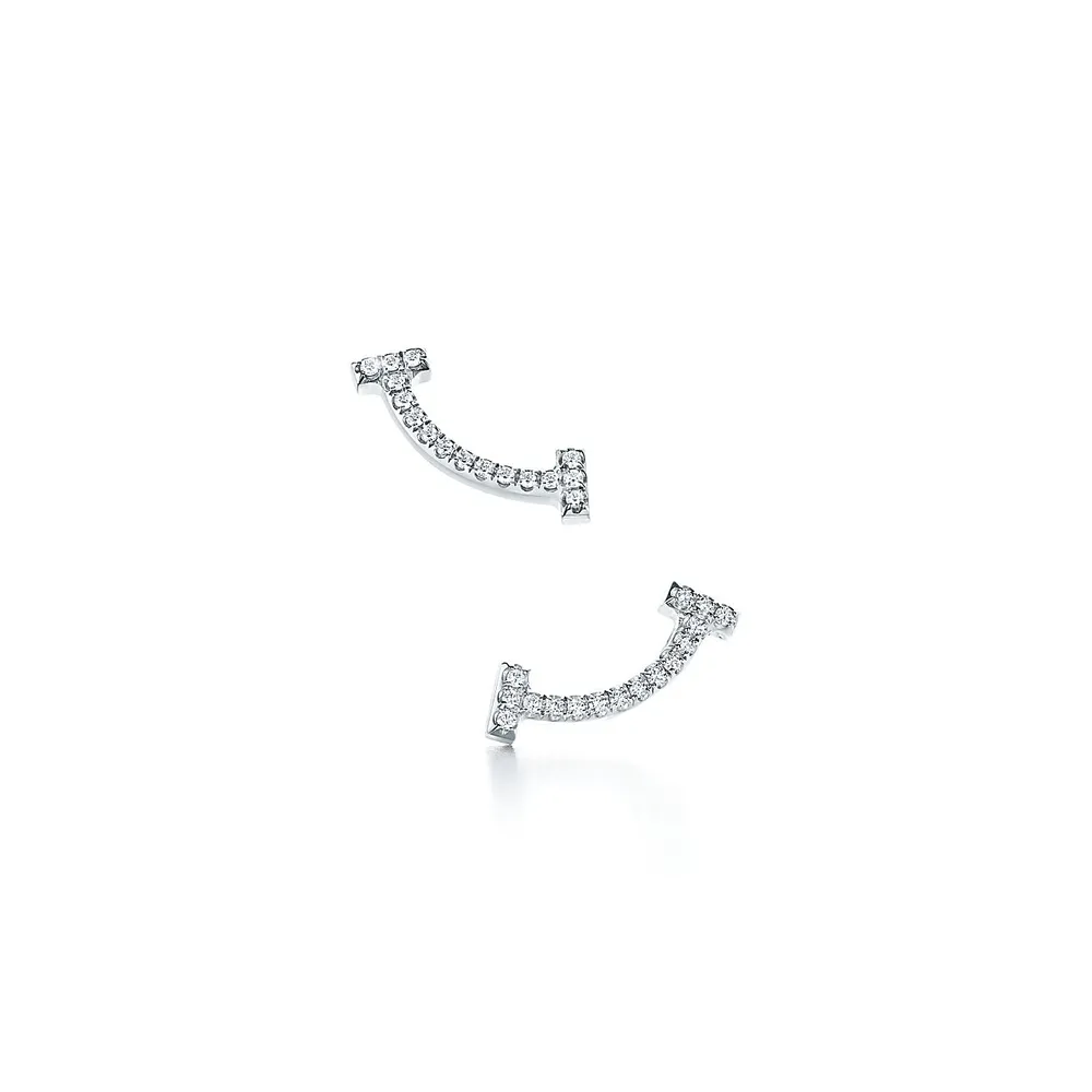 Tiffany T Smile Earrings