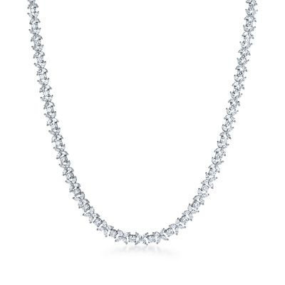 Tiffany Victoria™ Alternating Graduated Necklace