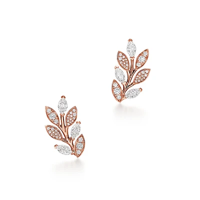 Tiffany Victoria® Diamond Vine Climber Earrings