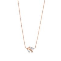 Tiffany Victoria® Diamond Vine Pendant in 18k Rose Gold