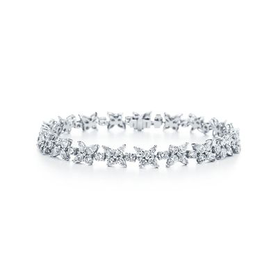 Tiffany Victoria™ Mixed Cluster Bracelet