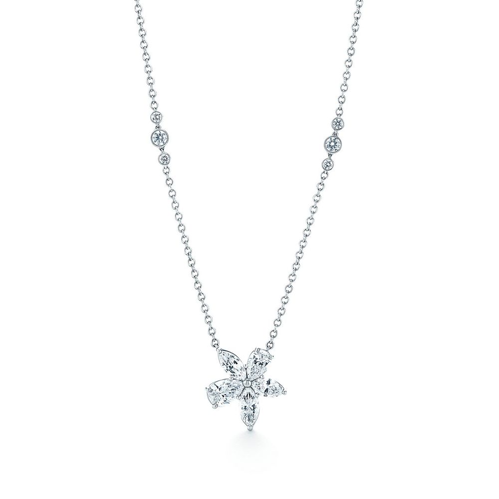 Tiffany Victoria™ Mixed Cluster Pendant