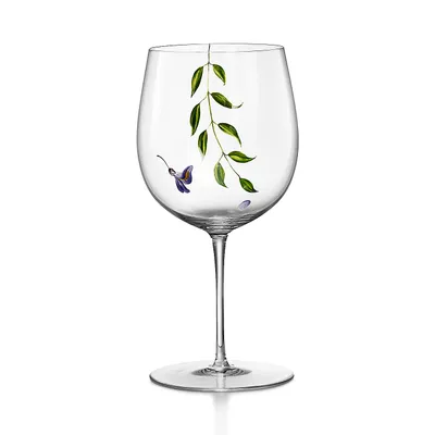 Tiffany Wisteria Wine Glass