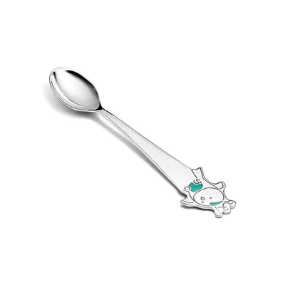 Tiny Tiffany Seahorse Baby Spoon in Sterling Silver