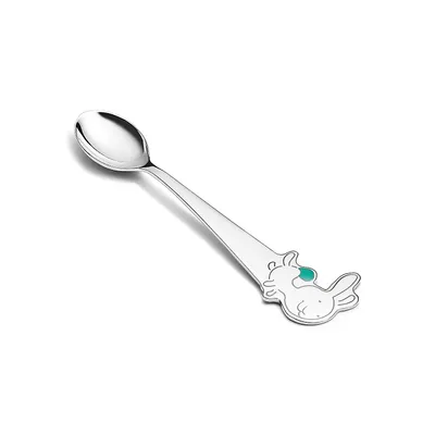 Tiny Tiffany Rabbit Baby Spoon