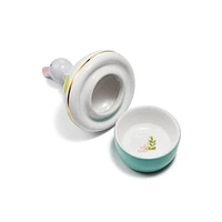 Tiny Tiffany Rabbit Keepsake Box