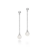 Ziegfeld Collection Pearl Drop Earrings