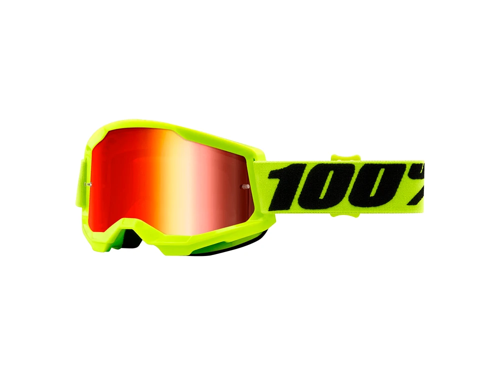 100% Strata 2 Mirror Lens Goggles