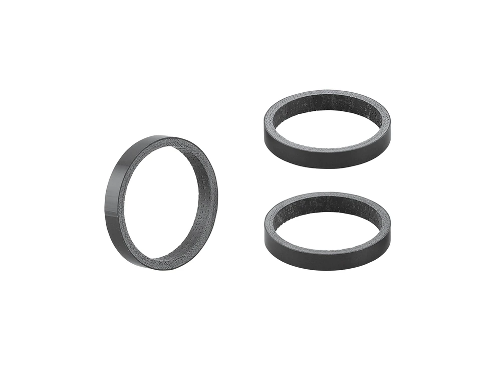 Bontrager 5mm Carbon Headset Spacer - Pack of 3