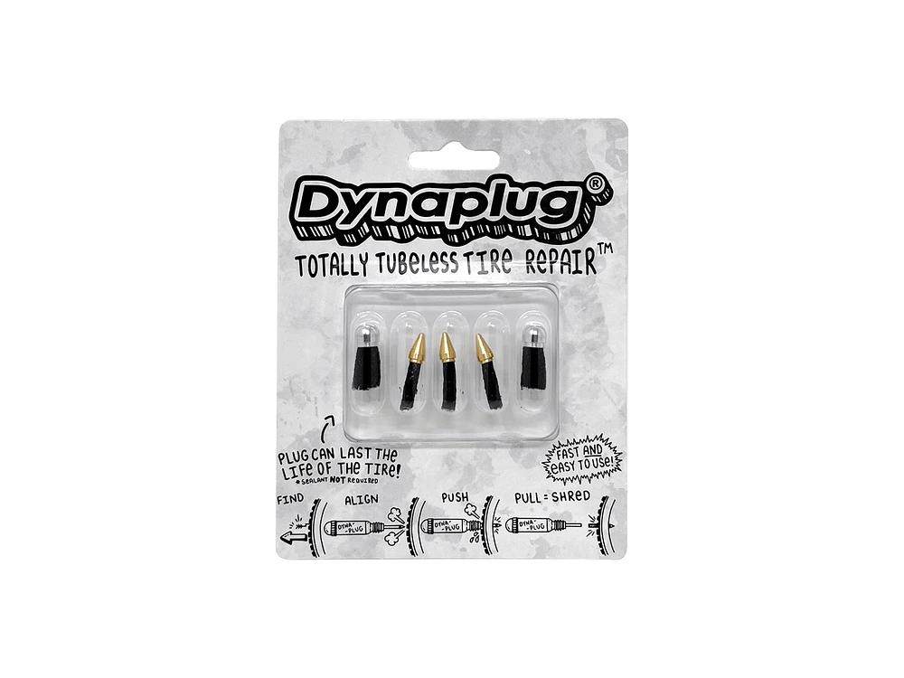 Dynaplug Variety Tubeless Tire Repair Plugs 5 Pack