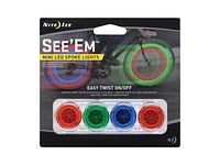 Nite Ize See'Em Mini LED Spoke Lights