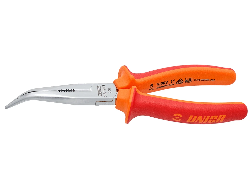 Unior Bent Long Nose Combination Pliers