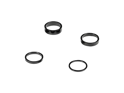 Wheels Manufacturing 1-1/8" Aluminum Headset Spacer Set