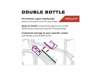 Wolf Tooth B-RAD Double Bottle Adapter