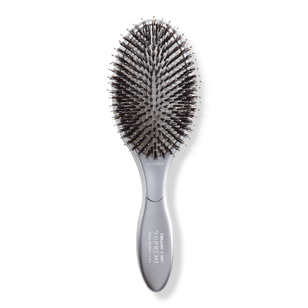 Ceramic + Ion Supreme Combo Oval Cushioned Paddle Brush - 3-1/4"