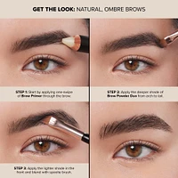 Ombre Effect Long Wearing Brow Powder Duo