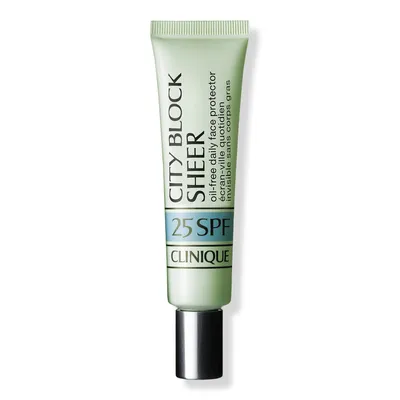 Clinique City Block Sheer Oil-Free Daily Face Protector Broad Spectrum SPF 25 Primer