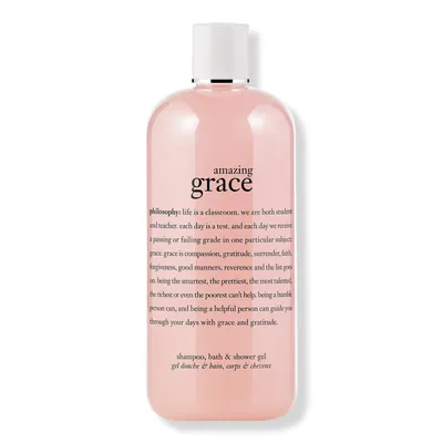 Philosophy Amazing Grace Perfumed Shampoo, Shower Gel And Bubble Bath - 16 oz - Philosophy Amazing Grace Perfume and Fragrance