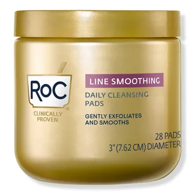 RoC Cleansing Pads, Hypoallergenic Exfoliating Makeup Remover Pads