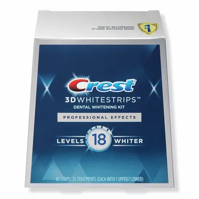 Crest 3D White Whitestrips Professional Effects
