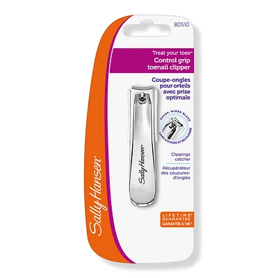 Sally Hansen Treat Your Toes Control Grip Toenail Clipper with Catcher