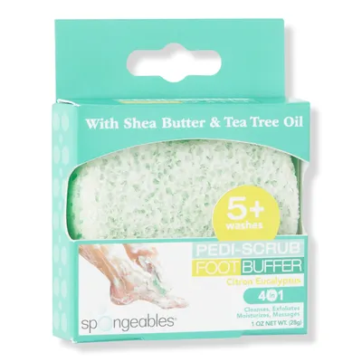 Pedi-Scrub In A Sponge Foot Buffer 20+ - Spongeables