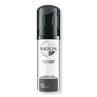 Nioxin Scalp & Hair Leave-In Treatment System 2 (Fine/Progressed Thinning, Natural Hair)